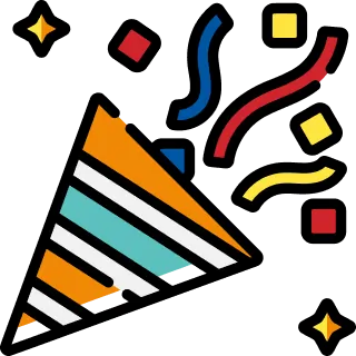 Scoop Heroes Icon | Confetti