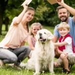 Scoop Heroes | Dog Image | Happy family with their dog