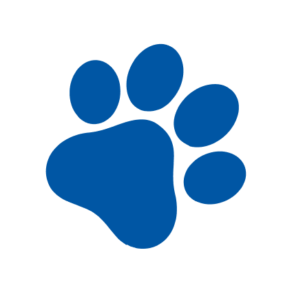 Scoop Heroes Icon | Blue paw